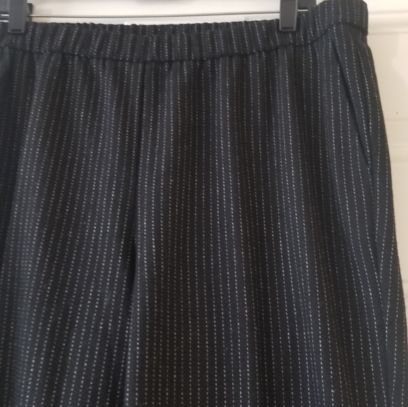 Eileen Fisher Reclaimed Wool Striped Slouchy Pant - Picture 14 of 14